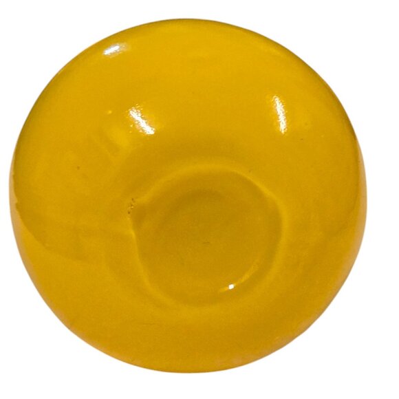 Glass Pear Handcrafted Yellow Green Fruit Figurine Sculpture 4 Inch - Picture 12 of 16